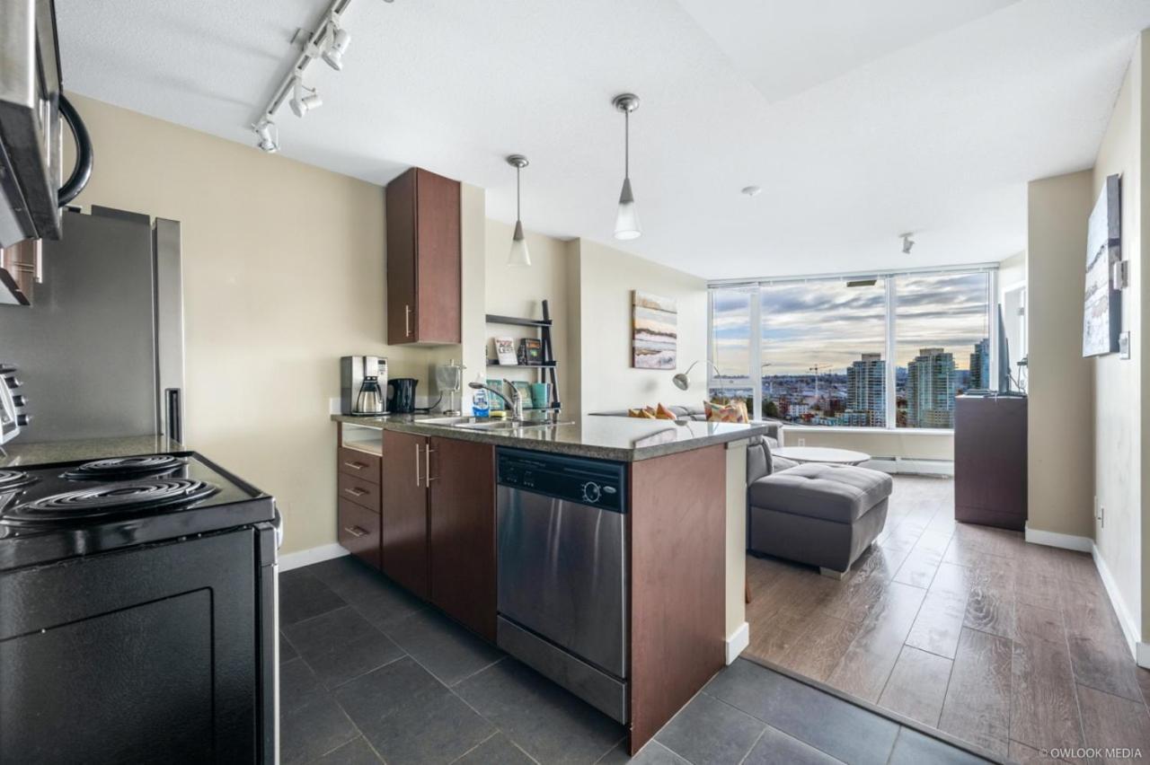 Explore Vancouver Downtown From Luxury 1 Bed/Bath Luaran gambar