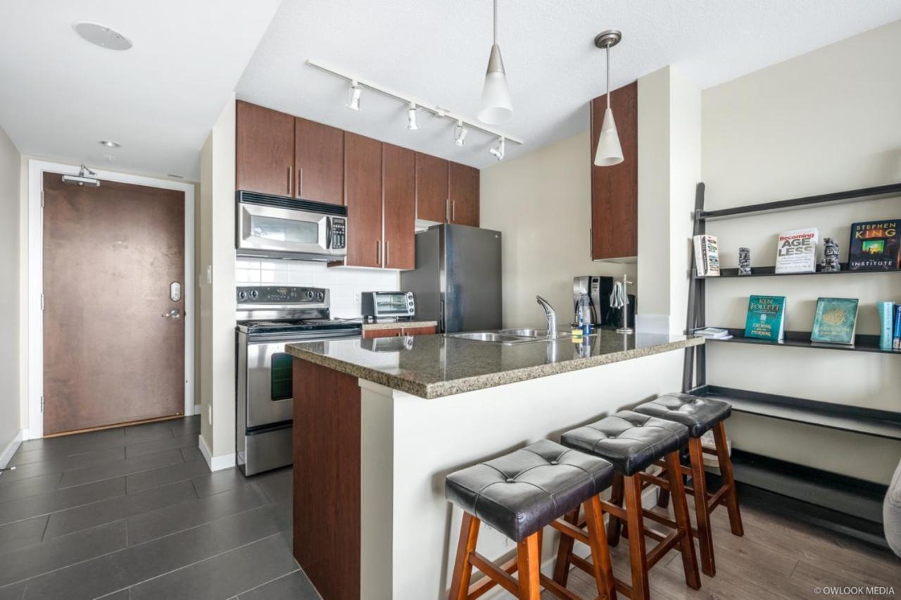 Explore Vancouver Downtown From Luxury 1 Bed/Bath Luaran gambar