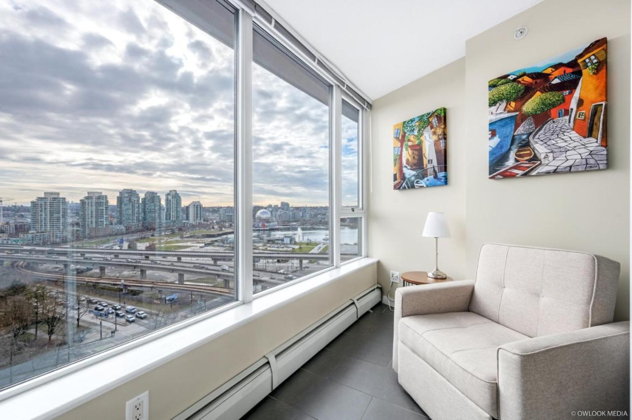 Explore Vancouver Downtown From Luxury 1 Bed/Bath Luaran gambar